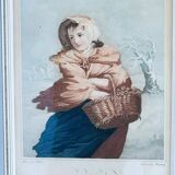 Set of 4 engravings