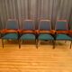 Set of four chairs, 1960s
