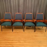 Set of four chairs, 1960s