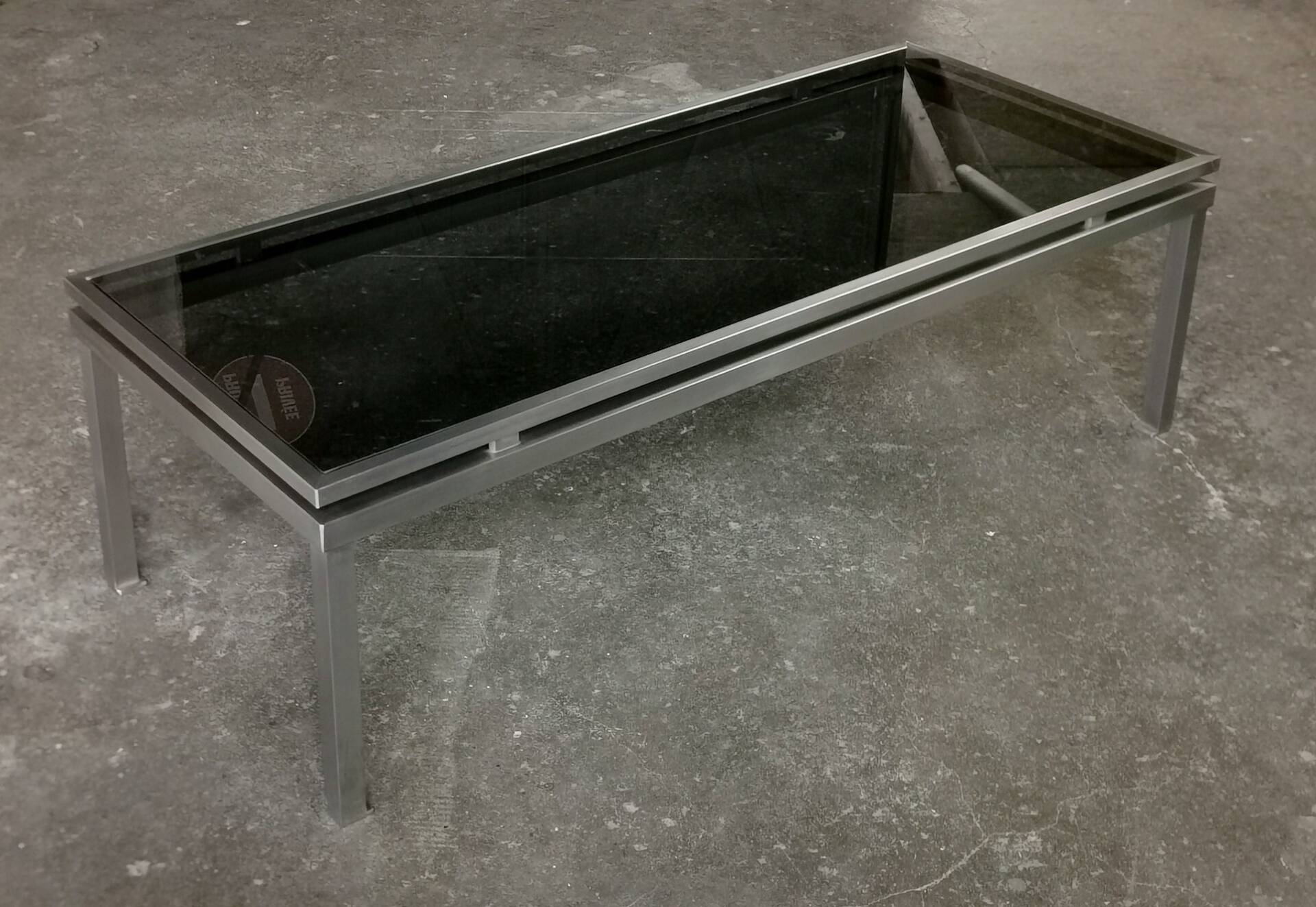Maison Jansen coffee table Design Guy Lefebvre 70's