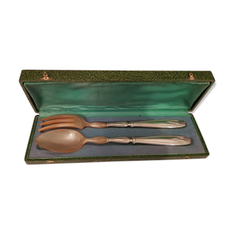 Salad cutlery box, Art Deco style