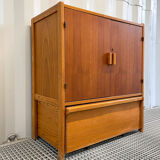 Scandinavian teak and pitchpin buffet