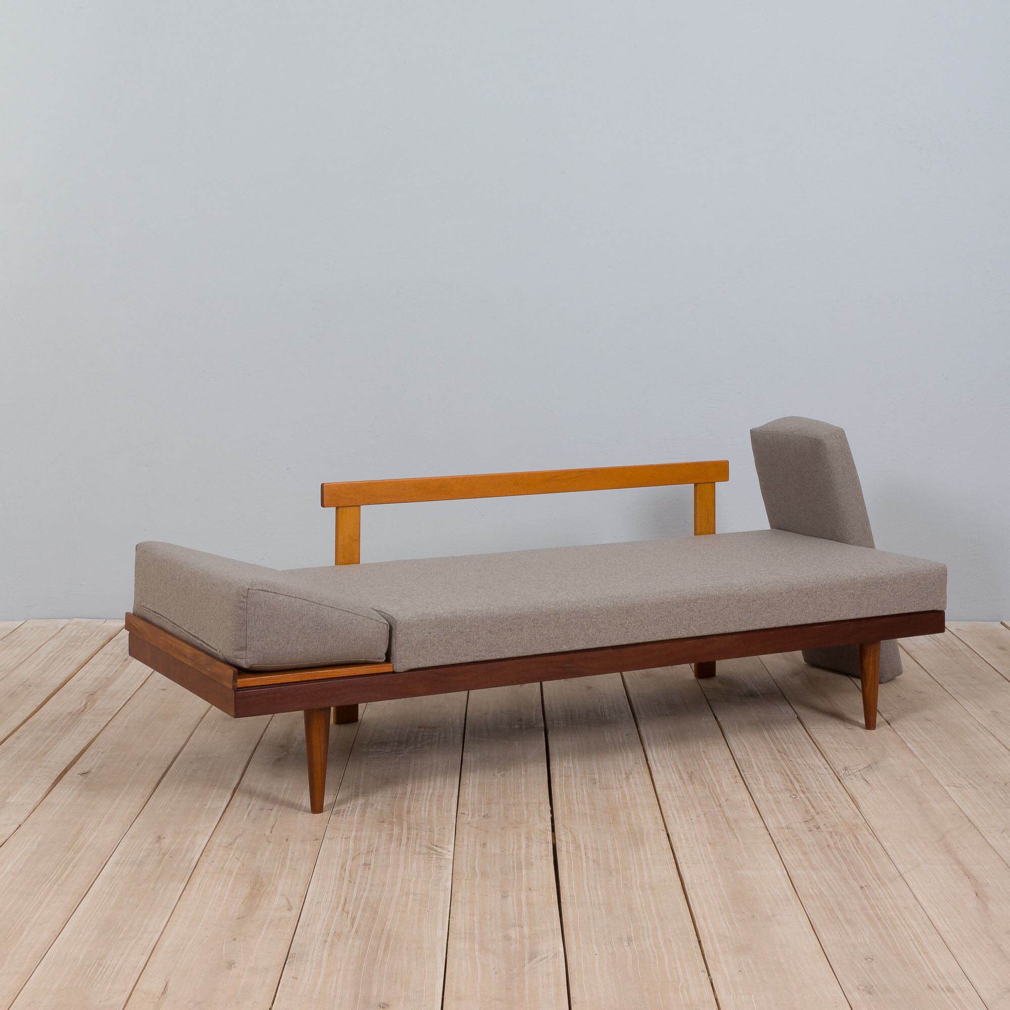 Teak Daybed Svanette With Side Table By Ingmar Relling For Swane Ekornes, 1960s