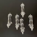 Porte couteaux teckels transparents