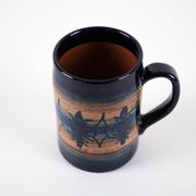 Ceramic beer mug, Danish design, 1970s, made in Denmark
