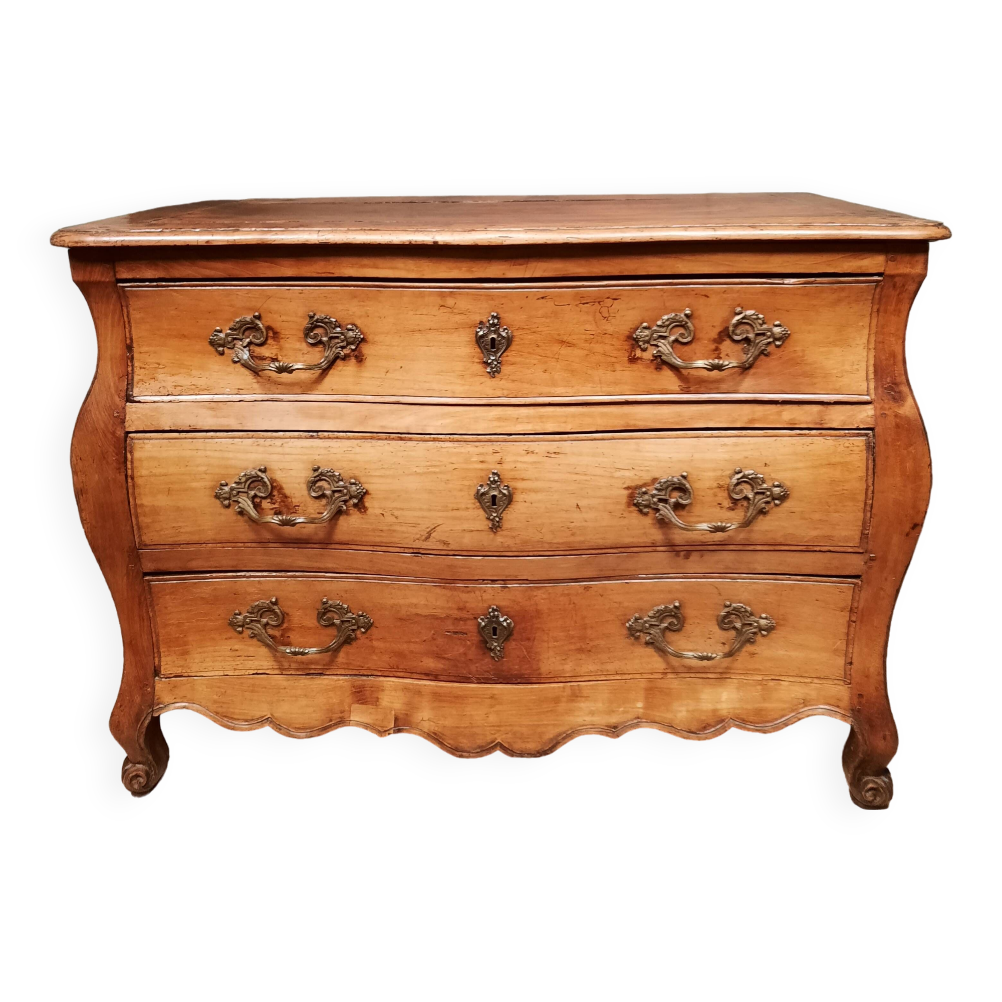 Eighteenth century Nantes chest of drawers