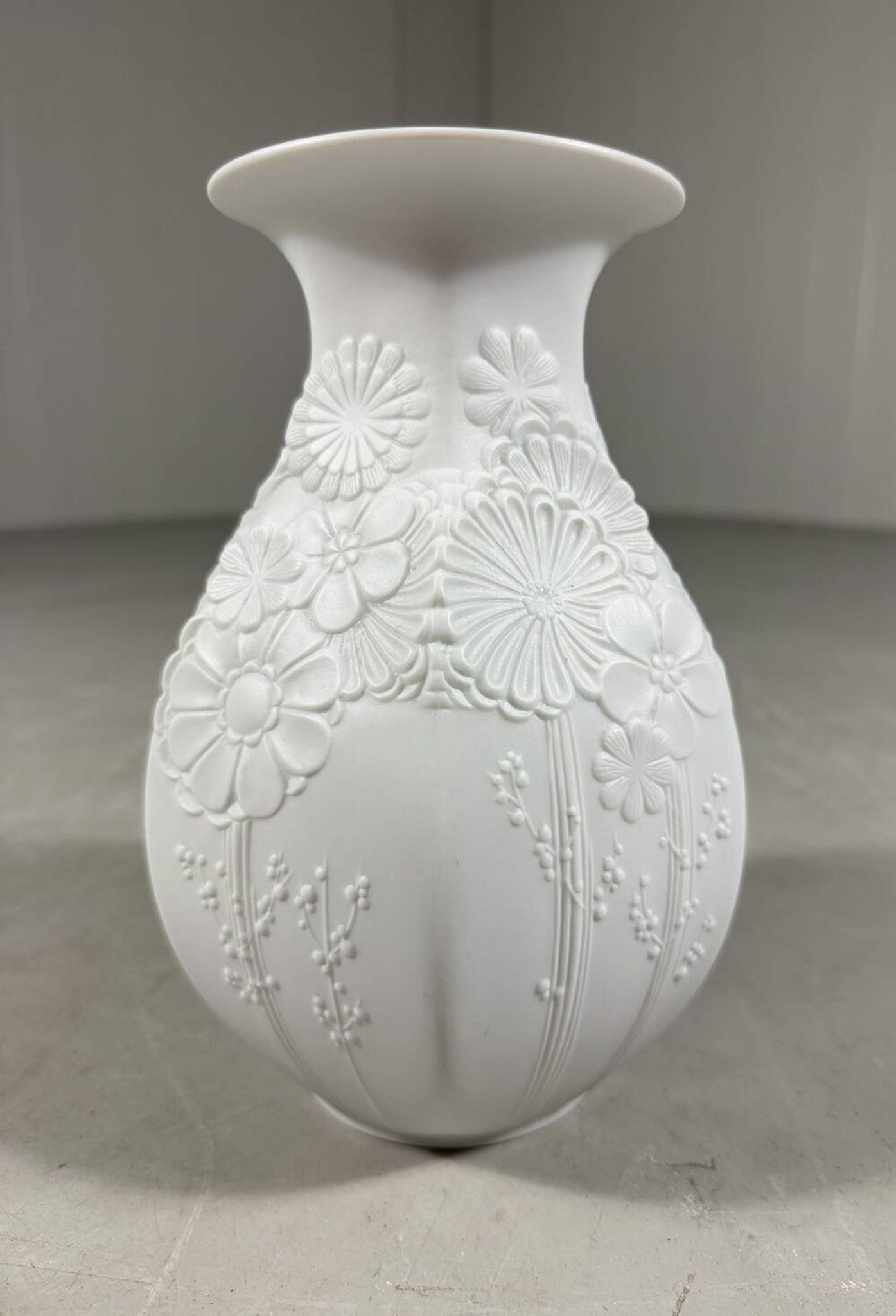 AK Kaiser white bisque porcelain vase 1960’s
