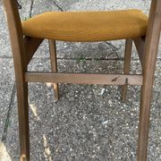 Pair of Vintage Scandinavian "Ladderback" Chairs (1960) - To Restore