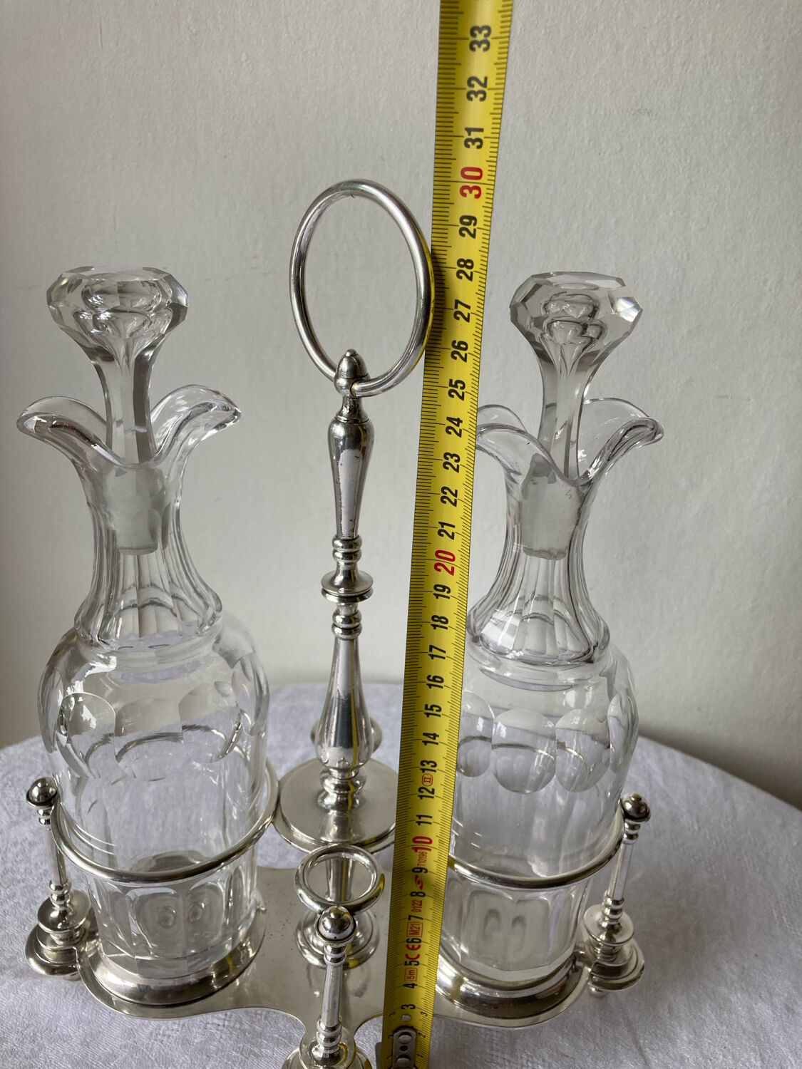 Christofle silver-plated metal servant