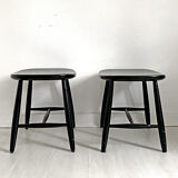 Pair of stools for Hagafors 1960's