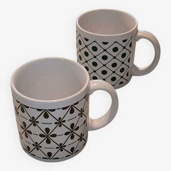 2 tasses mug vintage GHC England