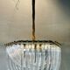 Lampadario trilobo Venini di Paolo Venini, anni '80