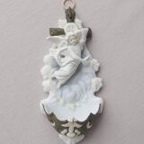 Wall angel holy water font