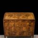 Writing desk from the Louis XVI period in walnut.