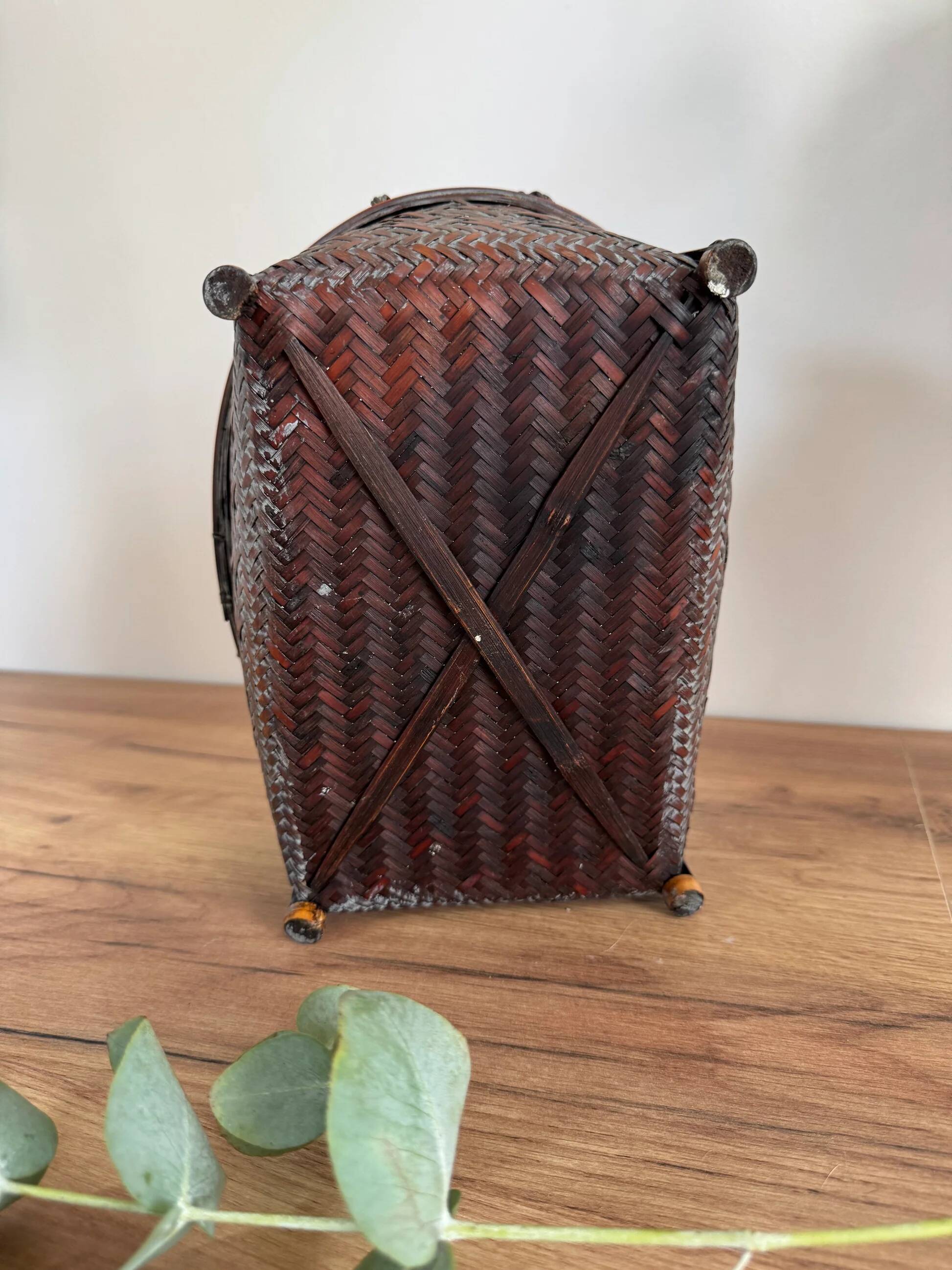 Vintage rustic basket