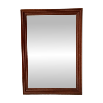 Vintage Italian mirror, beveled glass, 1960s
