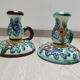 Cerart Monaco flower candlesticks