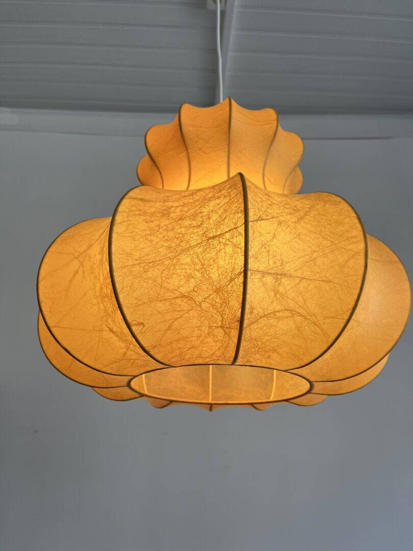 Rare cocoon pendant lamp – Goldkant Leuchten
