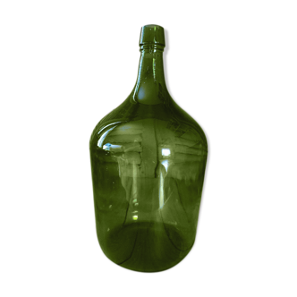 Demijohn vert olive bonbonne touque bottle ancient dp0421307