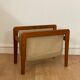Porte revue scandinave en teck