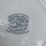 Pie dish, asiatic pheasants Enoch Wedgwood, antique bird decor