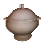 Tureen old white earthenware