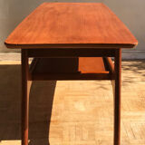 Teak coffee table, Scandinavian design from the 1960s