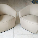 A set of 4 modern chairs