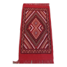 Tapis rouge authentique en pure laine