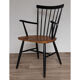 Fauteuil vintage en bois vers 1960