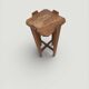Porte plante bois art déco
