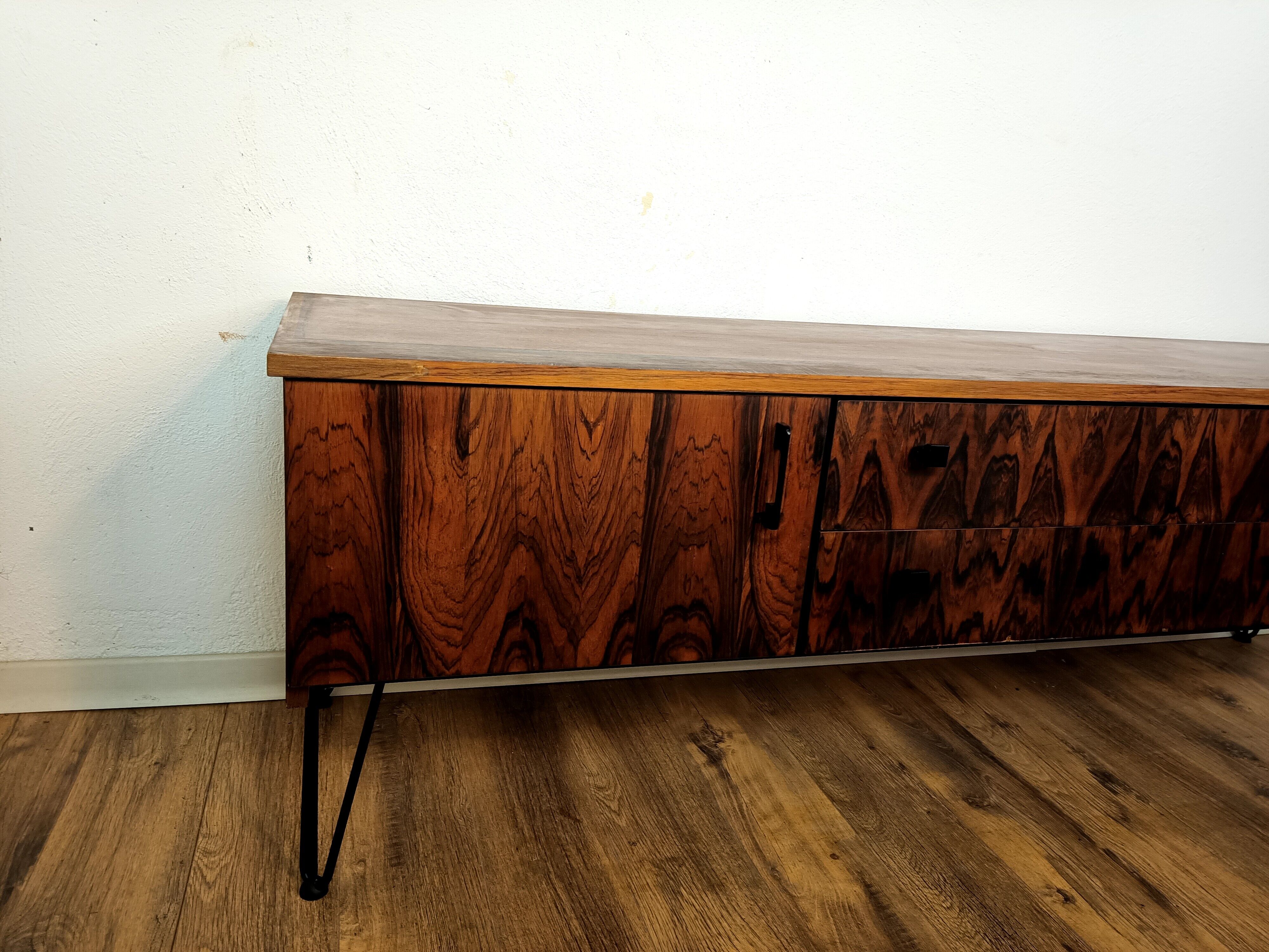 Scandinavian rosewood teak row