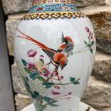 Pink family vase XIXth Chinese