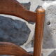 Rustic mulched nanny chair