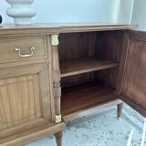 Louis XVI style mahogany sideboard – Satin finish, perfect condition