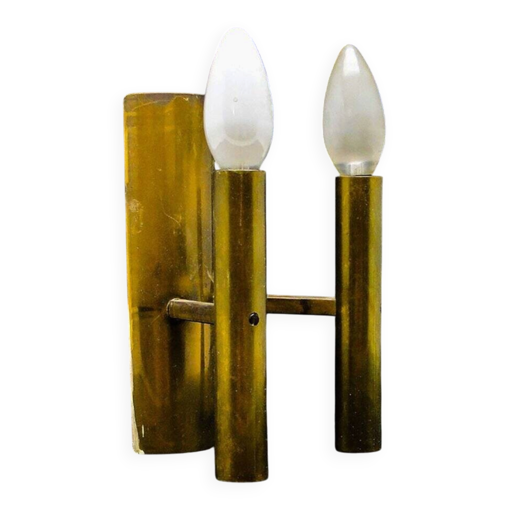 Art Deco two-armed wall lamp, 1970s