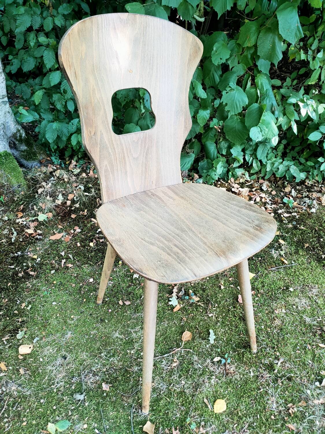 Pair of Baumann Gentiane model chairs
