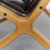 Pair Peter Hvidt & Orla Mølgaard-Nielsen AX Chairs for Fritz Hansen