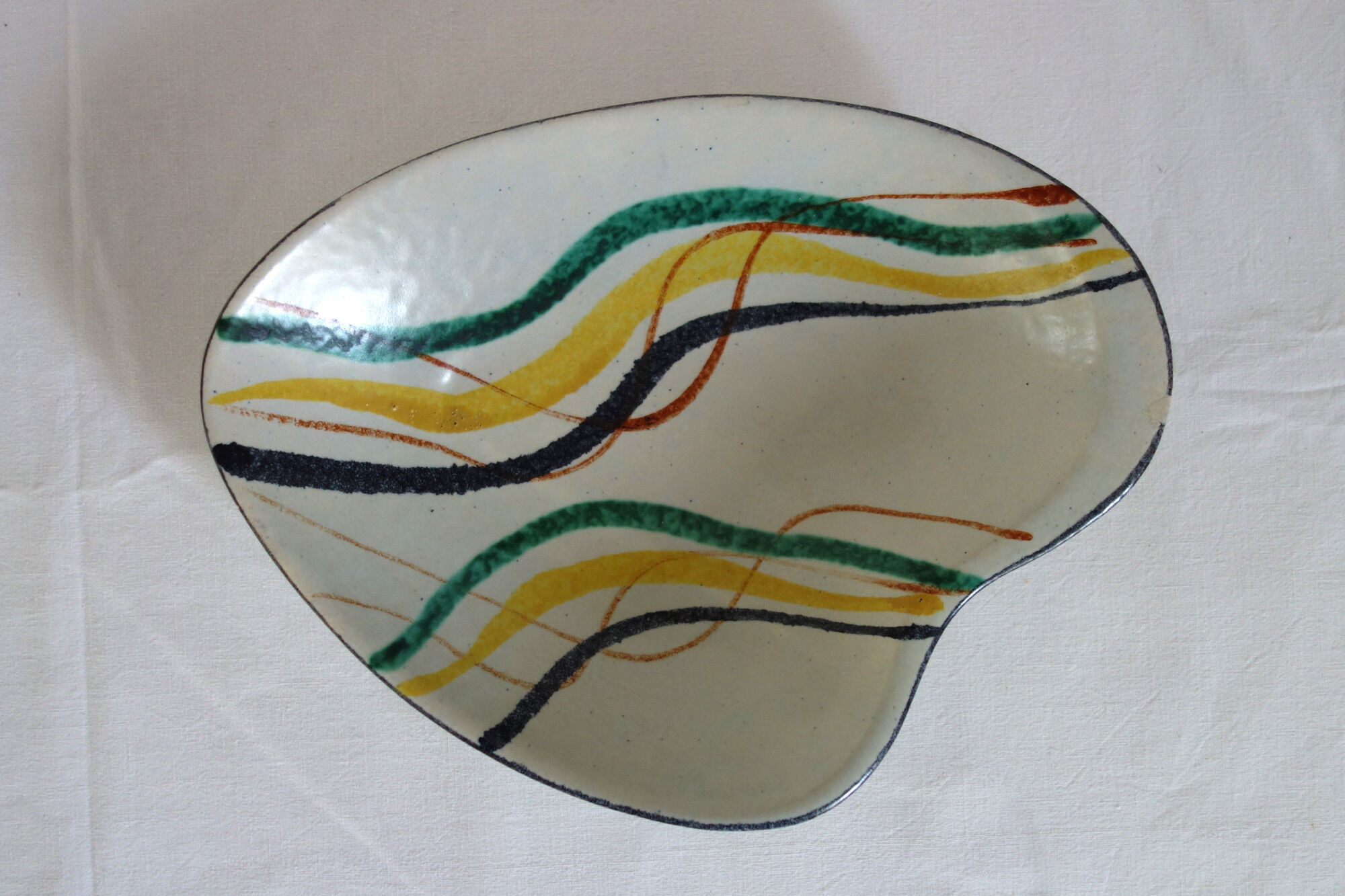 Vintage ceramic dish, Germany 1960
