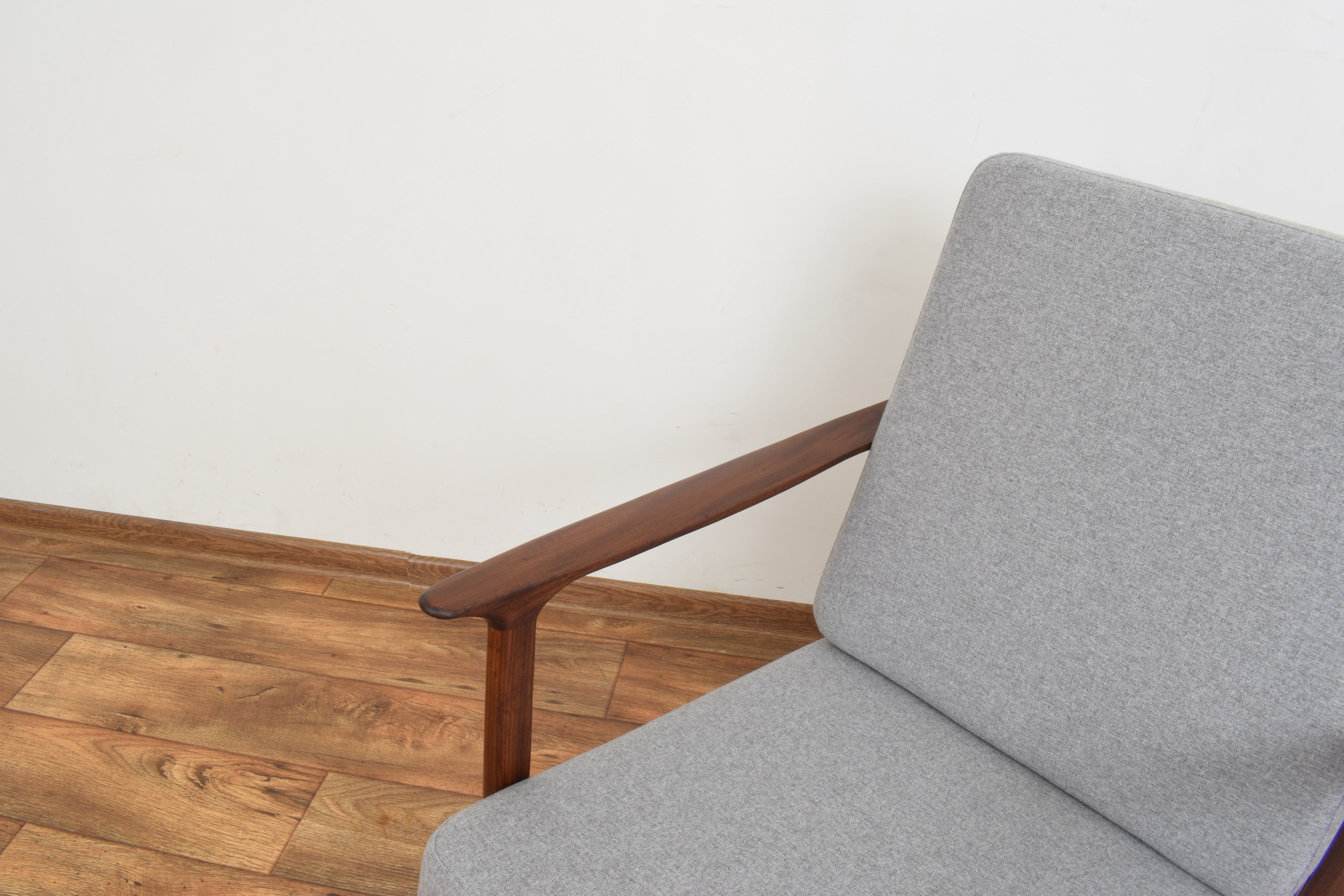 Mid-Century Danish Teak Armchair, 1960s.