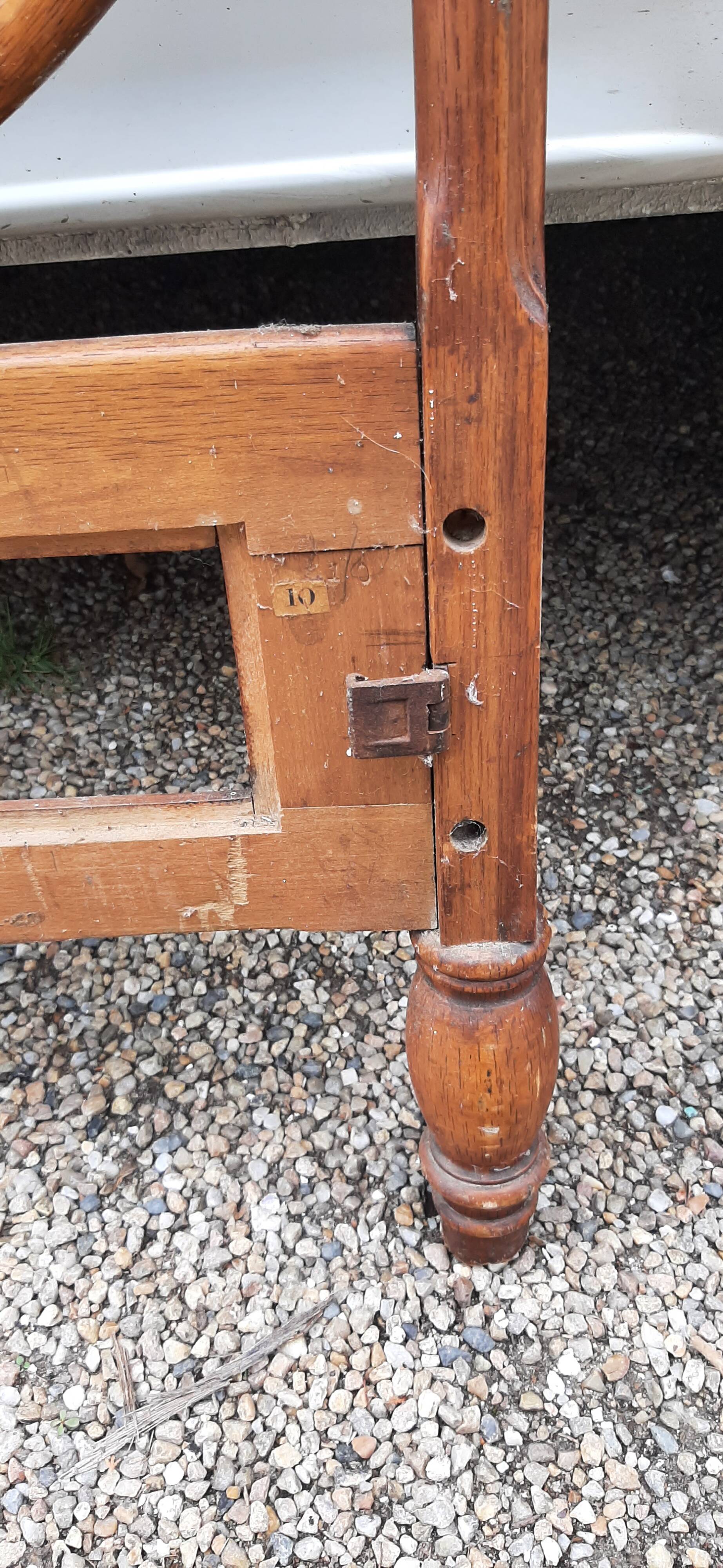 thonet head and footboard