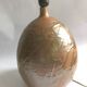 Salt-glazed stoneware lamp base from the workshop "Les Cyclades"
