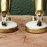 Pair of sconces with ball joints, 1950s