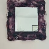 Murano blown glass mirror 1970/80