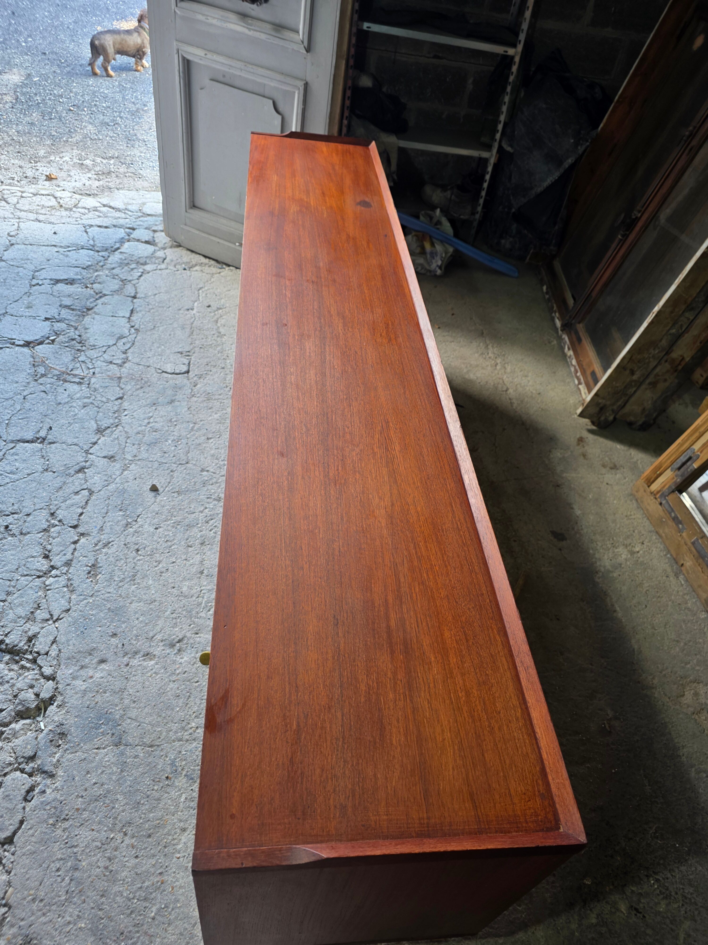 Scandinavian teak sideboard from the 1960s.