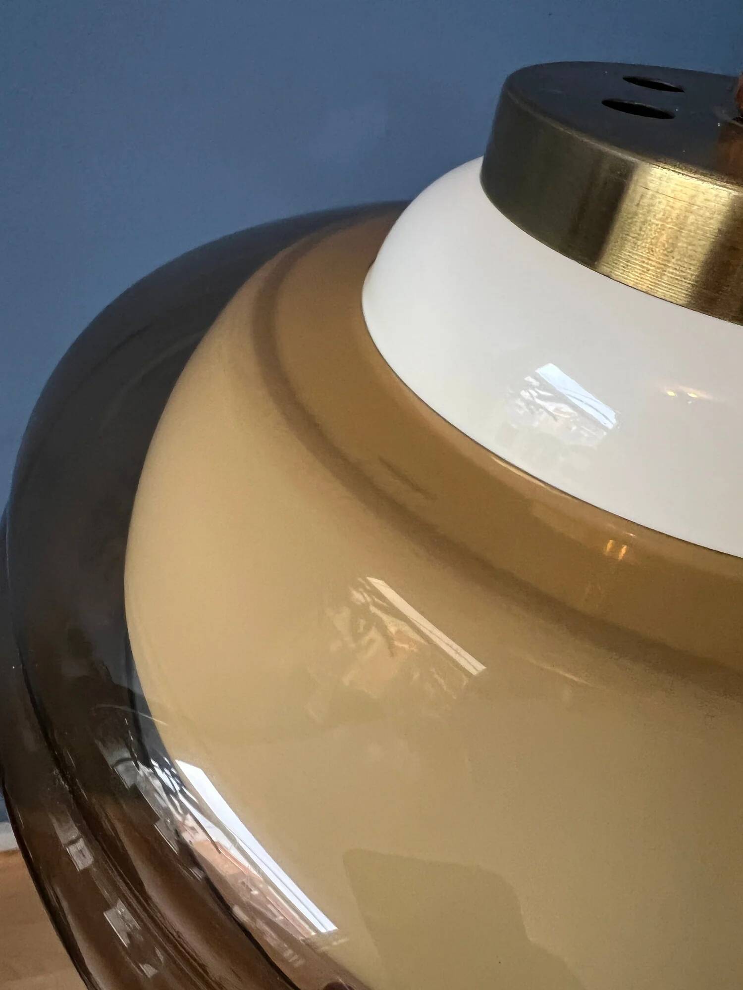 Mid-century Herda space age pendant light