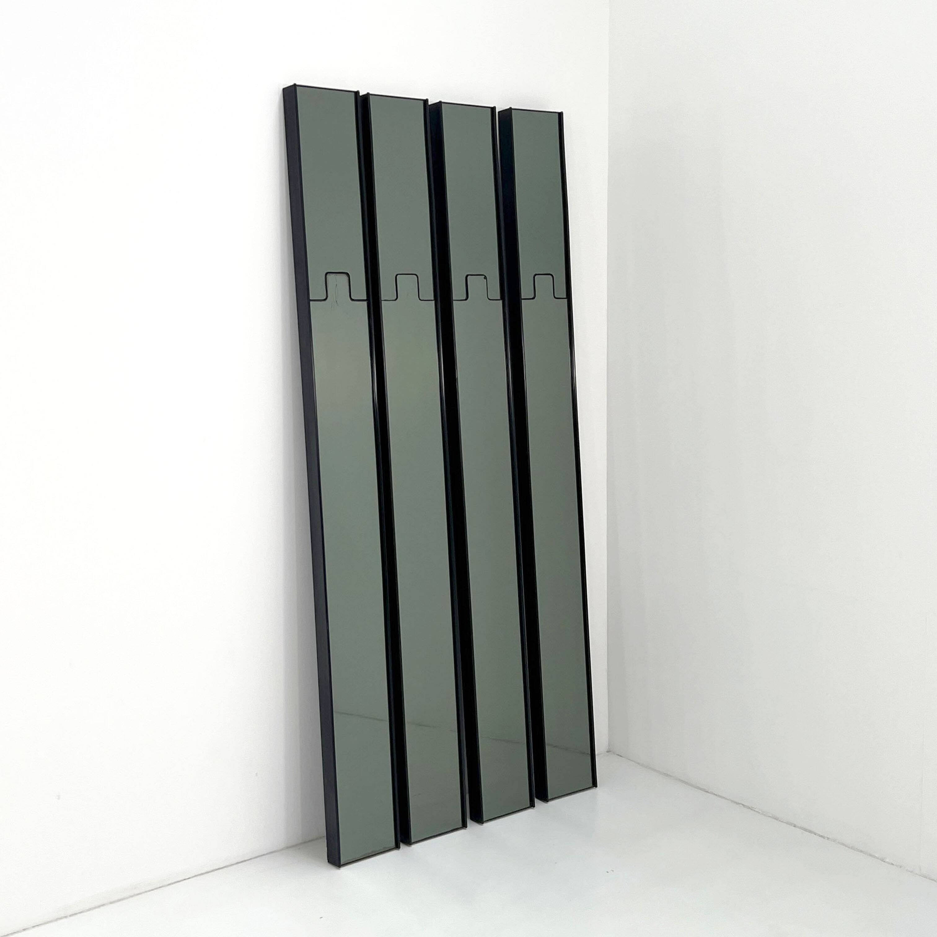 Set of mirrors/coatracks model Gronda by Luciano Bertoncini for Elco.