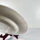 Oval dish "Fontange" Sarreguemines, red, 1920-1950