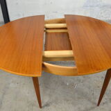 Scandinavian table in vintage teak 1960