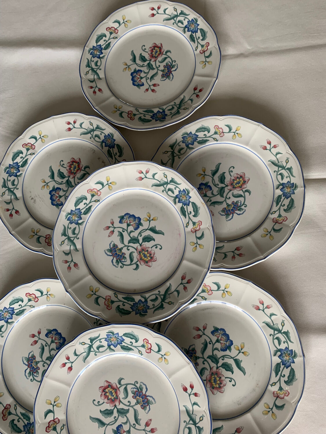 Villeroy and Boch Delia dinner plates